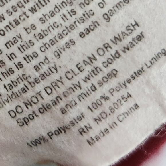 The Secret Dress by Alyce Paris Burgundy Sequin Gown – Size 8 - Open Back Train - Picture 13 of 14